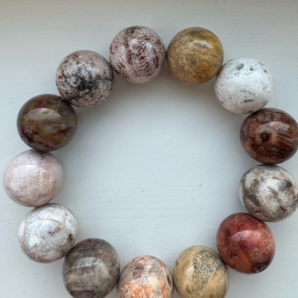 Natural Stone Beaded Bracelet